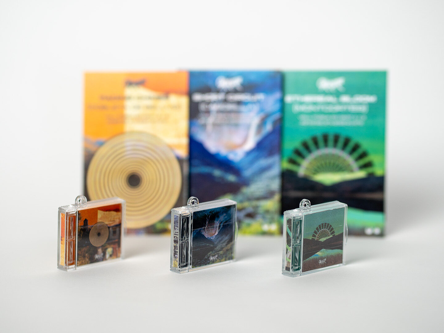 Oniric Cat Vall Fosca NFC Keychain