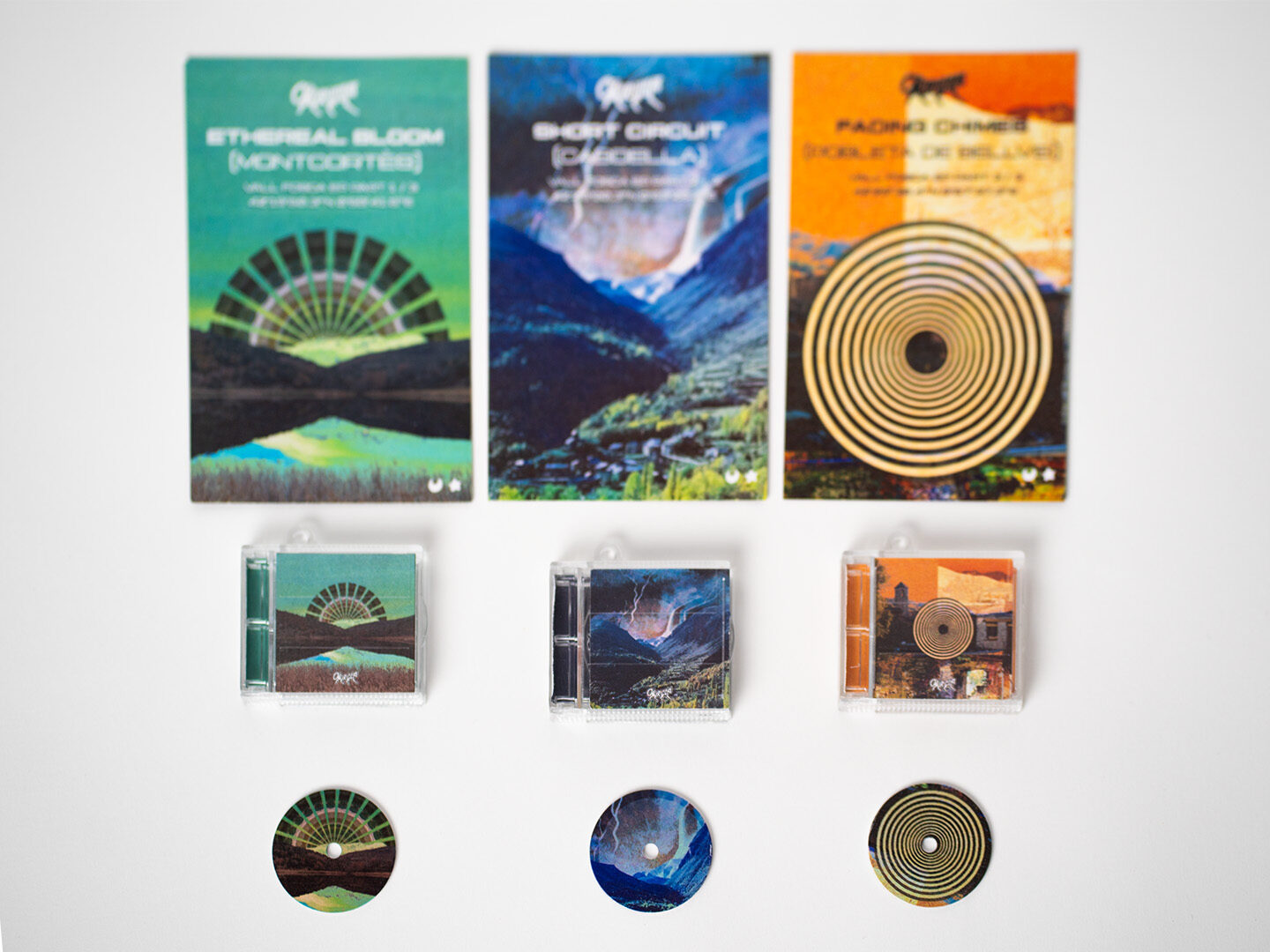 Oniric Cat Vall Fosca NFC Keychain