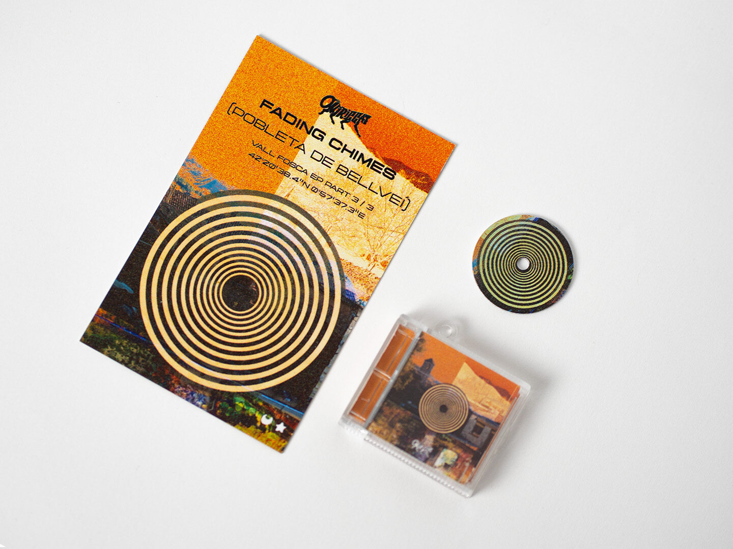 Oniric Cat Pobleta de Bellveí NFC Keychain